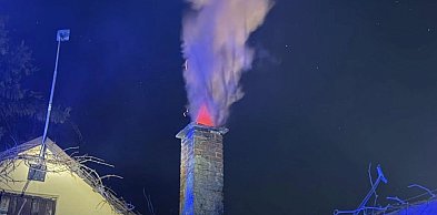 Stanisławowo Zegrzyńskie: Pożar sadzy w budynku mieszkalnym