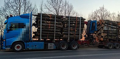 32-latek zatrzymany w Nieporęcie. Ciężarówka była przeładowana, a kierowca...