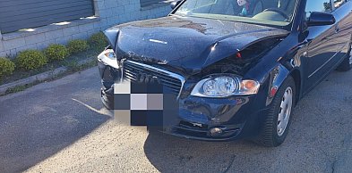 Kolizja na Modlińskiej w Jabłonnie. Zderzyły się audi i opel