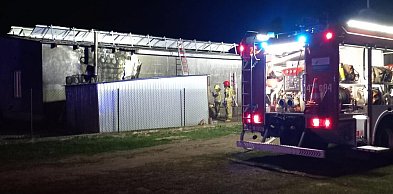 Aleksandrów: Pożar budynku przy Królewskiej