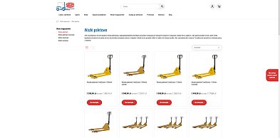 Wózki paletowe w logistyce i e-commerce - jak usprawniają kompletację zamówień?