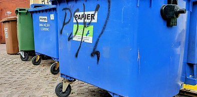 Legionowo: Pożar kontenera na śmieci przy Al. 3-go Maja