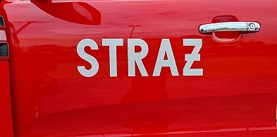Nieporęt: Ciężarówka stanęła w ogniu