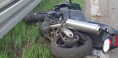 Jabłonna: Zderzenie motocykla z osobówką przy Leroy Merlin