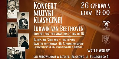 Muzyka Beethovena zabrzmi w legionowskim ratuszu