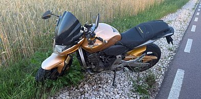 Zabłocie: Kolizja z udziałem motocyklistki