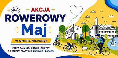 Wsiądź na rower i dołącz do zabawy. „Rowerowy Maj” ponownie w Gminie Nieporęt