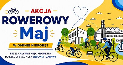 Wsiądź na rower i dołącz do zabawy. „Rowerowy Maj” ponownie w Gminie Nieporęt