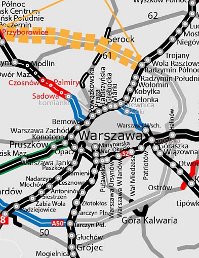 Trasa ekspresowa przez powiat legionowski. 11 firm chce wyznaczyć jej przebieg