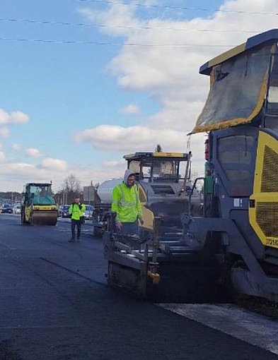 GDDKiA: Po zimowej przerwie rozbudowa DK61 nabrała rozpędu