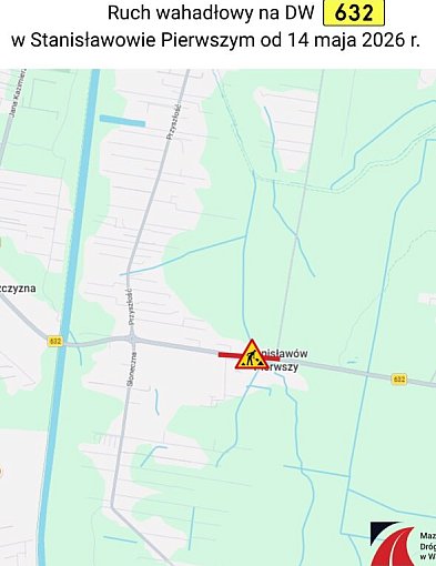 Stanisławów Pierwszy: Kierowcy utkną na wiele miesięcy. Wahadło na DW632 już...