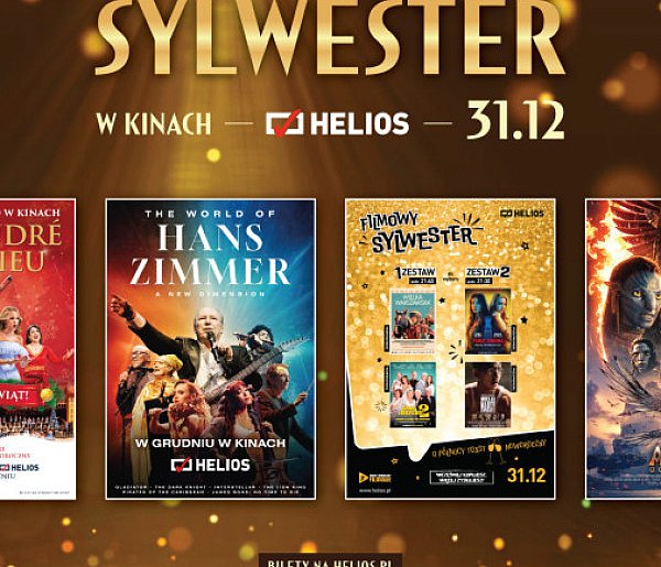 Legionowo: Helios zaprasza na Sylwestra w kinie! Co zagrają?-143554