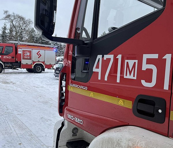 Serock: Pożar sadzy w domu przy Podleśnej