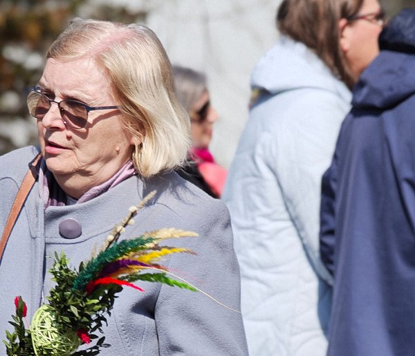 Legionowo: Mieszkańcy uczcili Niedzielę Palmową