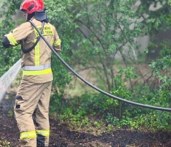 Legionowo: Pożar przy Kościuszki. Duże zadymienie zaniepokoiło mieszkańców
