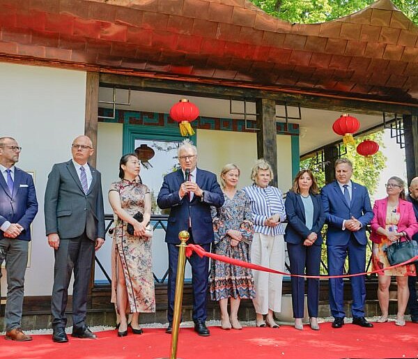 Altana Chińska w parku przy Pałacu w Jabłonnie odzyskała dawny blask
