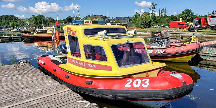 35-letni Ukrainiec zaginął nad Narwią. Służby wracają do poszukiwań