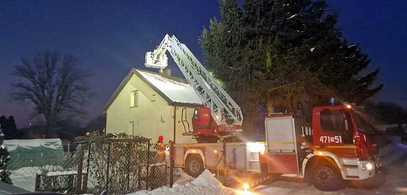 Kałuszyn: Zapaliła się sadza w kominie. Akcja PSP i OSP