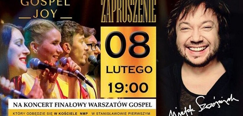 Gospel Joy i Mietek Szcześniak wystąpią w Stanisławowie Pierwszym