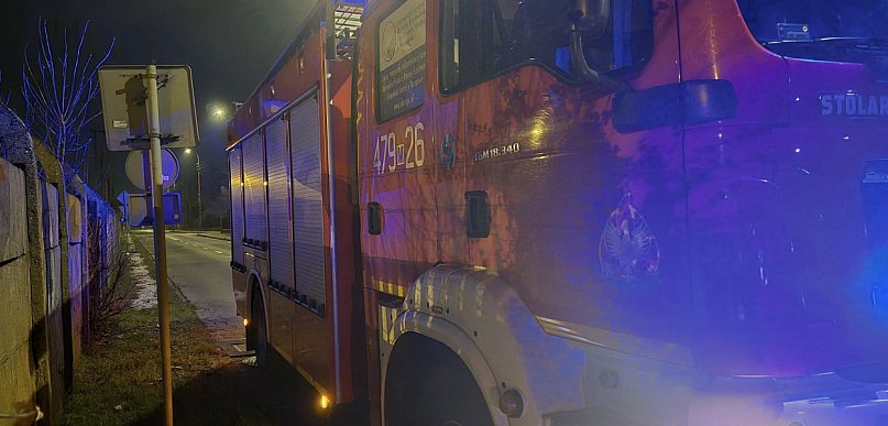 Legionowo: Pożar audi na parkingu przy ul. Mickiewicza