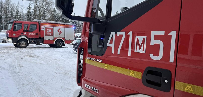 Serock: Pożar sadzy w domu przy Podleśnej