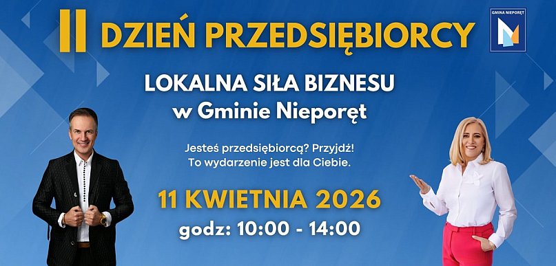 II Dzień Przedsiębiorcy w Gminie Nieporęt – bezpłatne szkolenia już 11 kwietnia