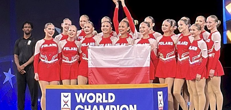 Spełniły marzenia w Orlando! BDS Cheer One z Legionowa z Pucharem Świata