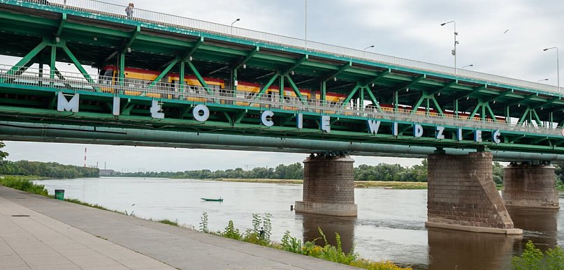 Warszawa: Od poniedziałku utrudnienia na Moście Gdańskim. Zmiany także na Wisł...