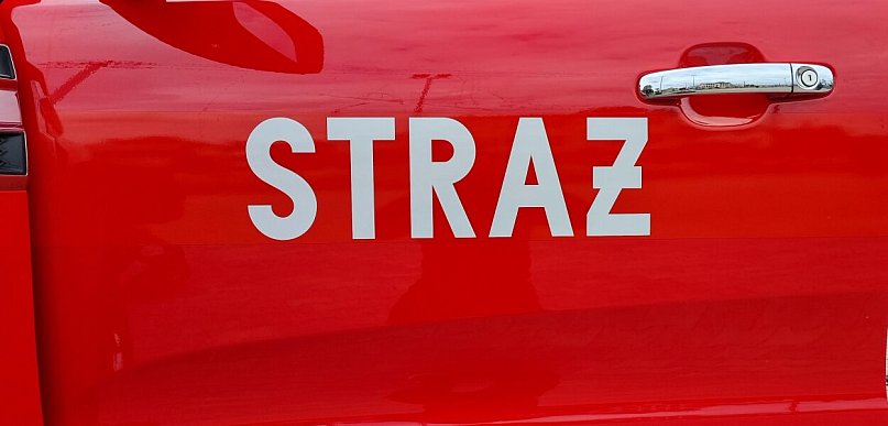 Nieporęt: Ciężarówka stanęła w ogniu
