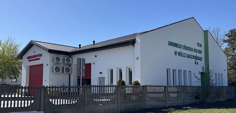 Wólka Radzymińska: Remiza OSP już po rozbudowie