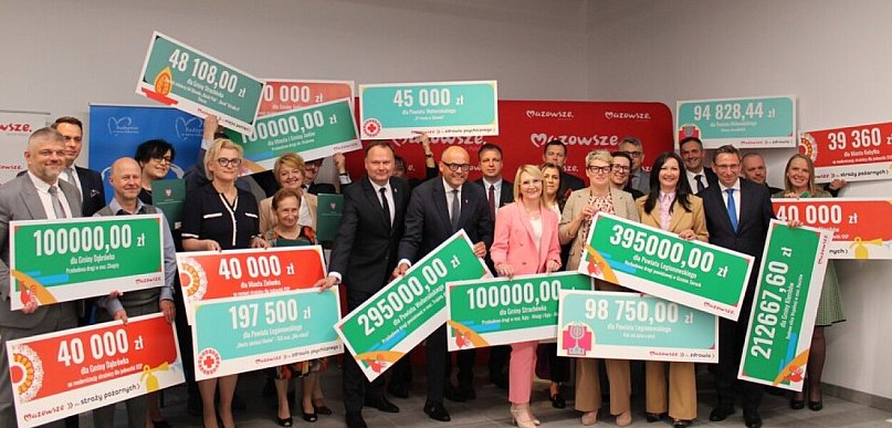 Ponad 1,4 mln zł z Mazowsza trafi do powiatu legionowskiego. Pieniądze na OSP...