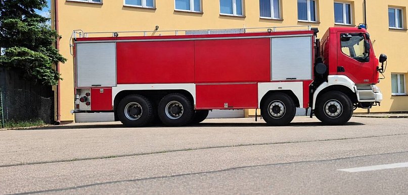 OSP Legionowo wzbogaciła się o kolejny samochód ratowniczo-gaśniczy