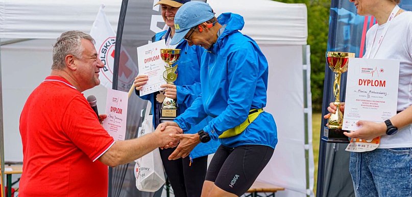Mieszkańcy powiatu legionowskiego stanęli na podium KrwioBiegu. Wśród nich...
