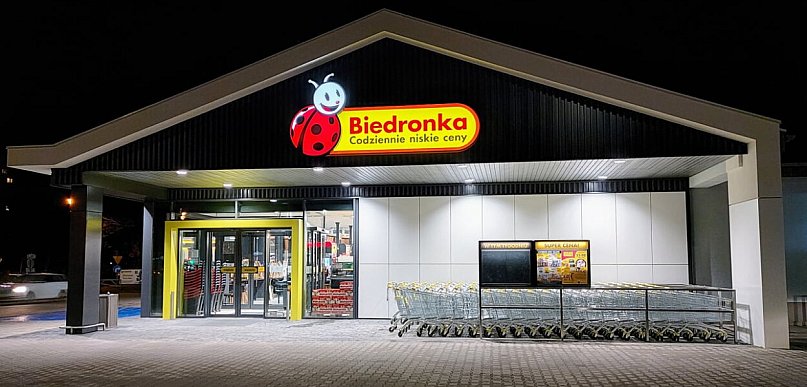 Wbiegł do Biedronki z nożem w ręku? Jest już w rękach policji