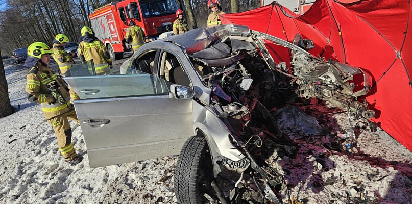 Stanisławów Pierwszy: Tragiczny wypadek na DW632. Wstępne ustalenia policji