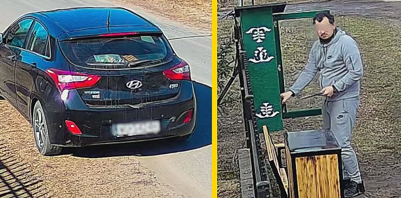 Kradnie książki i odjeżdża. Mieszkańcy Dosina zgłosili sprawę na policję