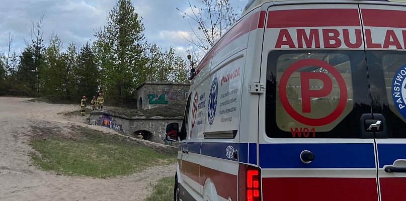 Groźny wypadek w Forcie Beniaminów. Kobieta spadła z wysokości 6 metrów