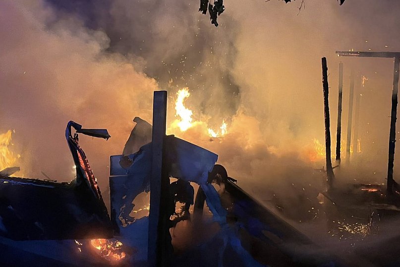 Rynia: Domek holenderski spłonął doszczętnie