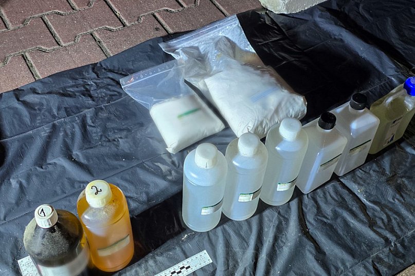 W powiecie legionowskim działała fabryka mefedronu