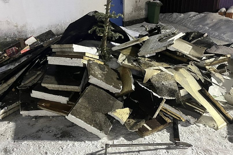 Pożar sadzy przerodził się w pożar dachu