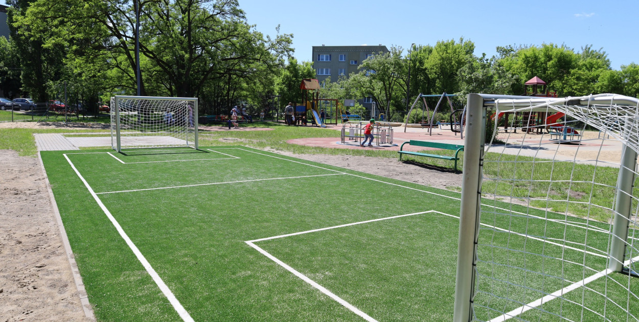Legionowo: Boisko przy Zegrzyńskiej już gotowe