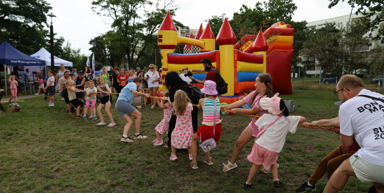 Legionowo: Latający plac zabaw dwie godziny wcześniej