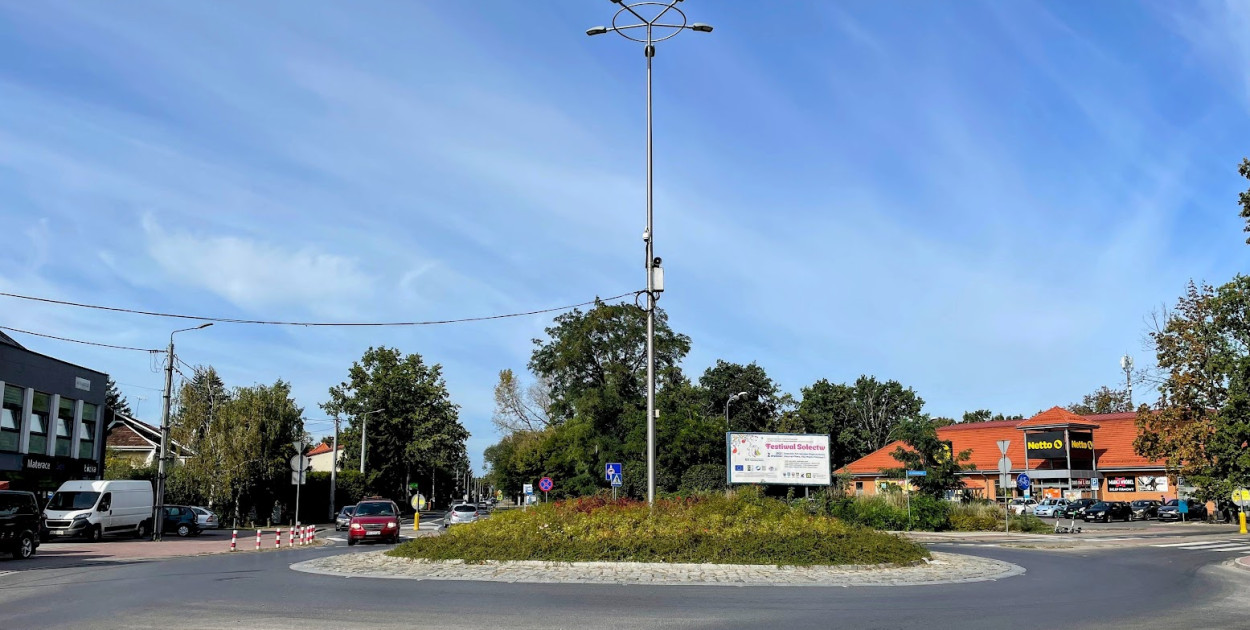 Rondo u zbiegu ulic Zygmunta Krasińskiego i Jana III Sobieskiego w Legionowie. Fot. arch. Legio24.pl