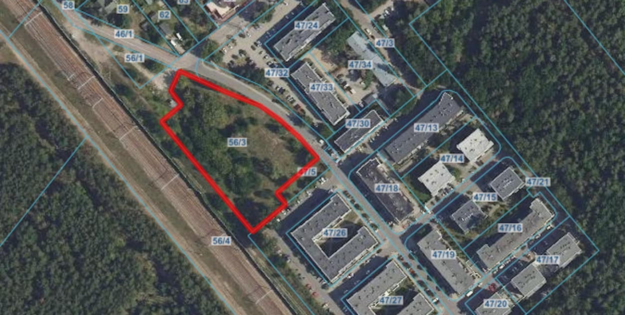 Legionowo: PKP sprzedaje dużą działkę przy os. Nowy Bukowiec. Czy kupi j...