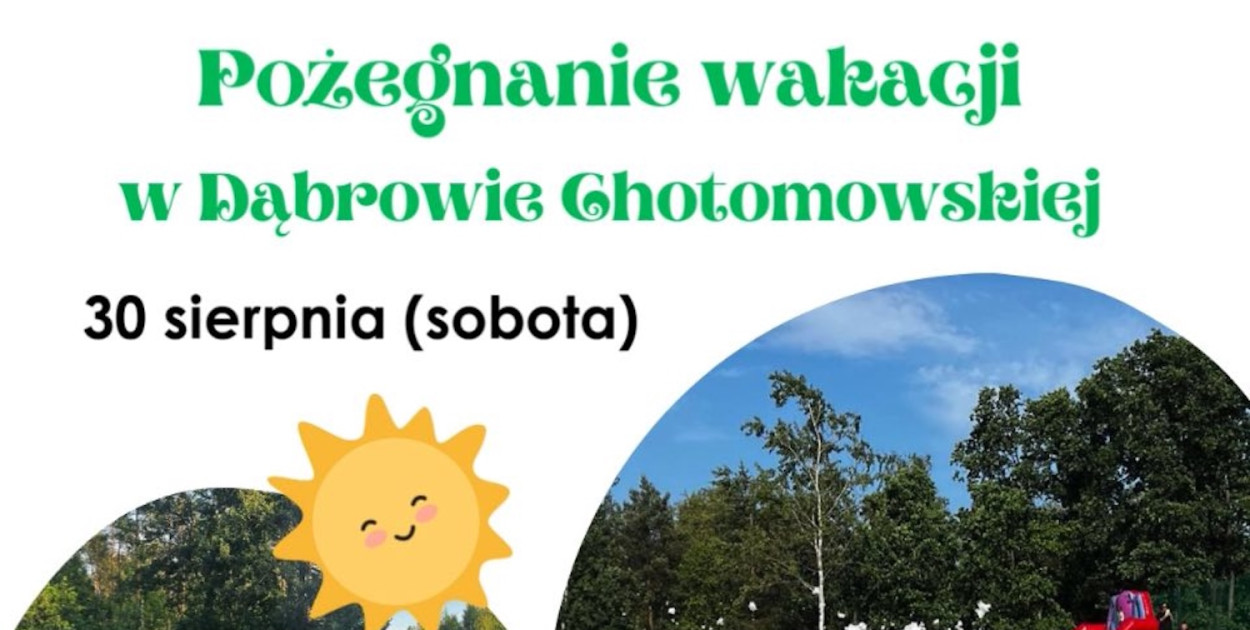 Pożegnanie wakacji w Dąbrowie Chotomowskiej