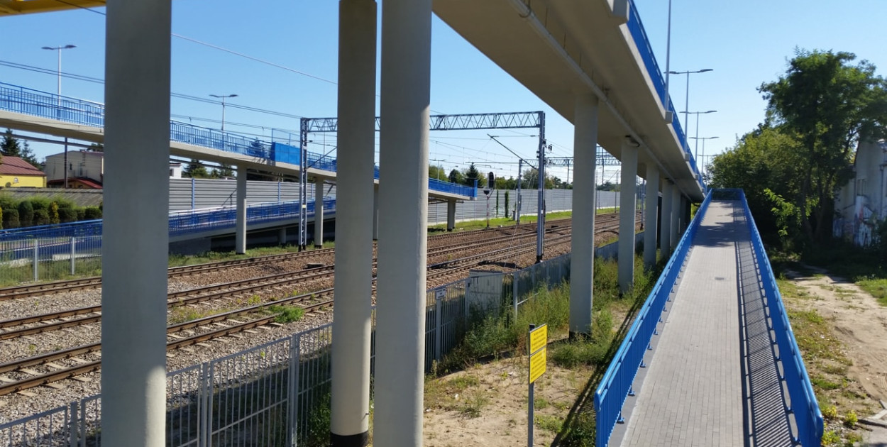 Kładka nad torami w Legionowie. Fot. arch. Legio24.pl