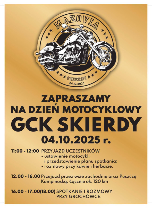Dzień Motocyklowy w Skierdach