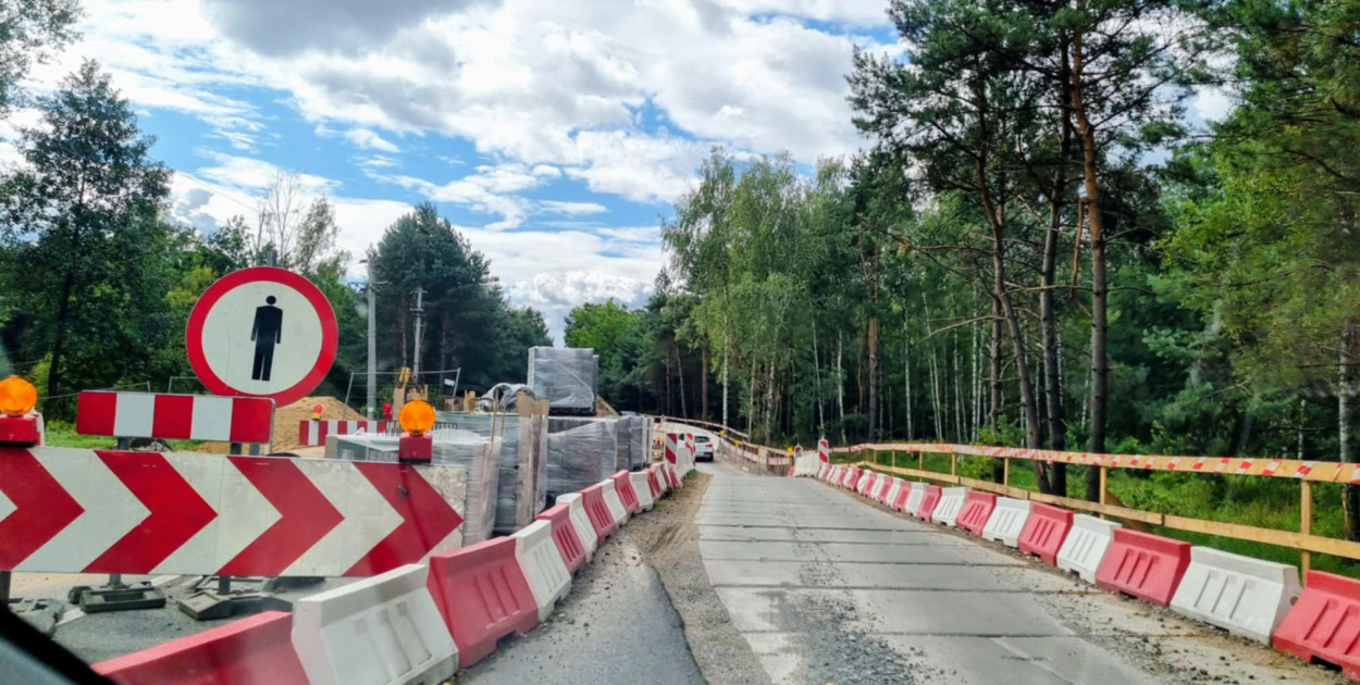 Bypass w okolicy przepustu w Komornicy, fot. Legio24.pl
