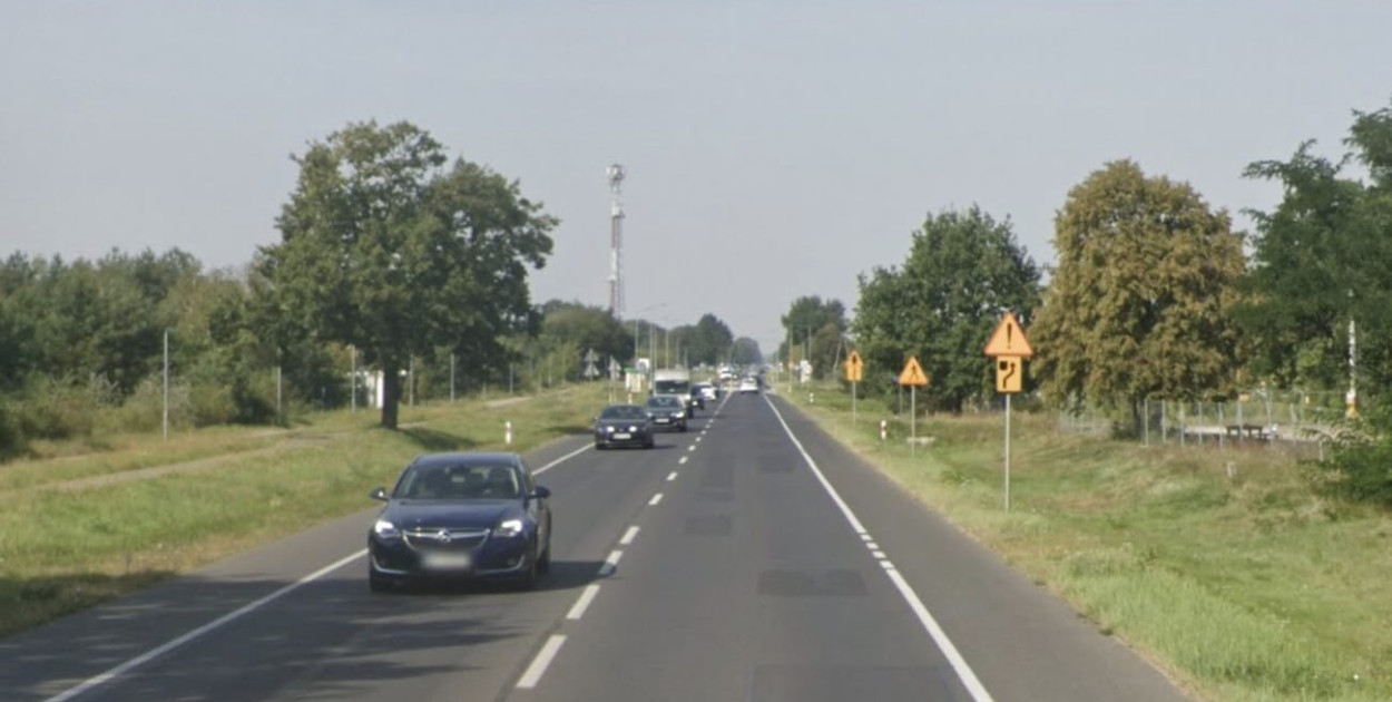 Ul. Modlińska w Skierdach. Fot. Google Street View