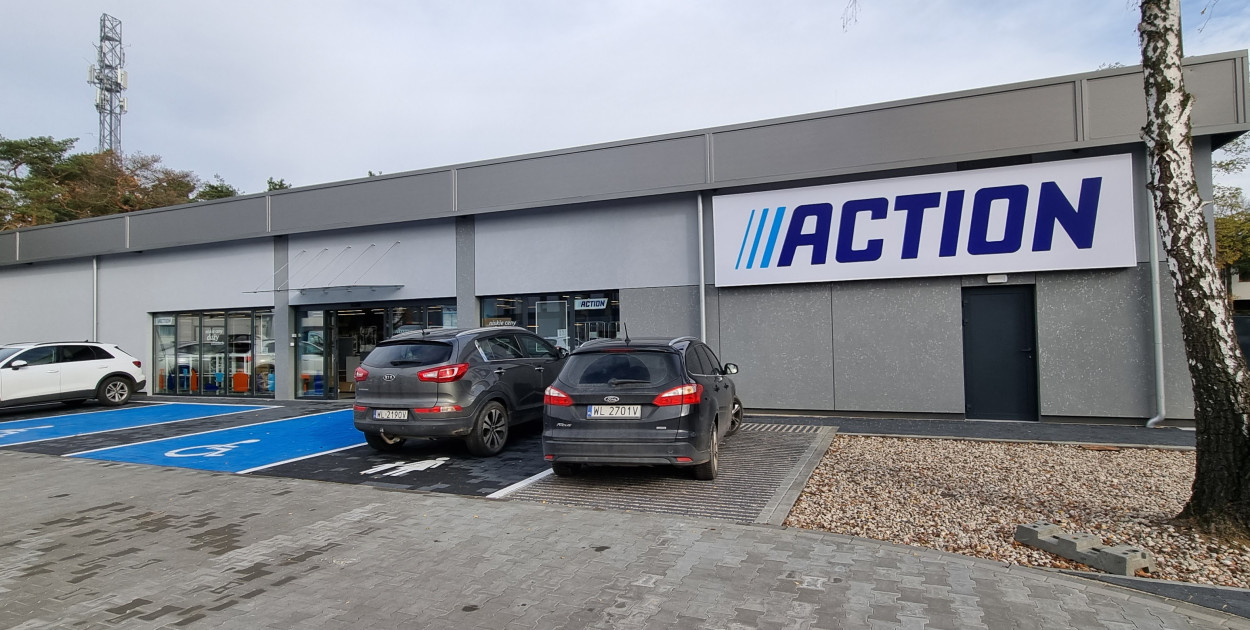 Sklep ACTION w Legionowie ma zostać otwarty 6 listopada 2025 r. Fot. JM/Legio24.pl